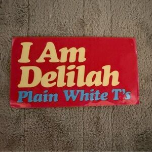 Plain White T's Sticker